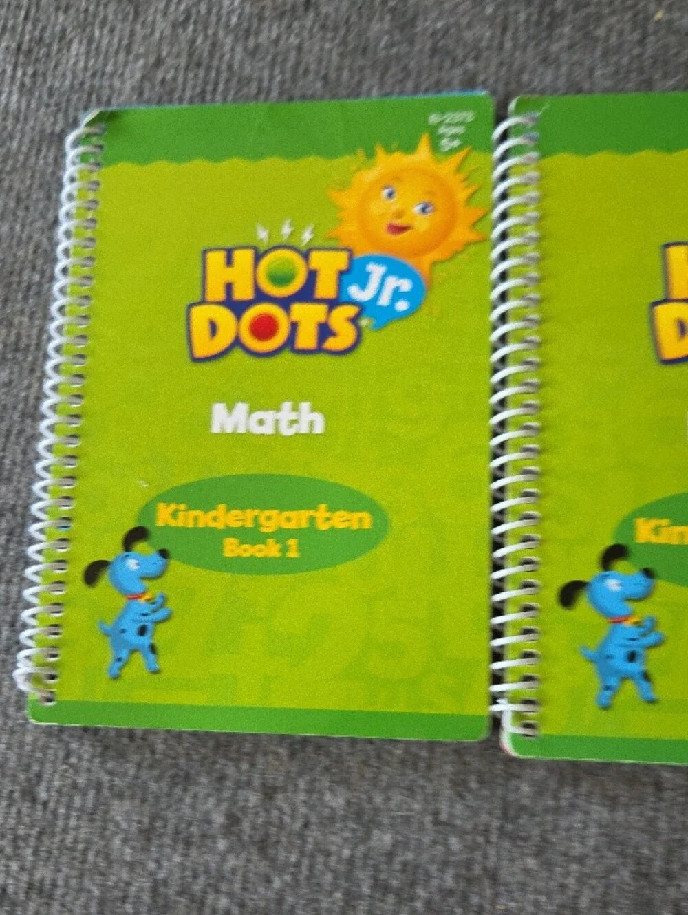 Hot Dots Kids Learning Workbooks - Green Math & Reading Set